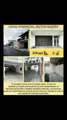 Se Vende Local Cerrado 178 m2 en la calle Venezuela a metros de la calle Montes de Puerto La Cruz