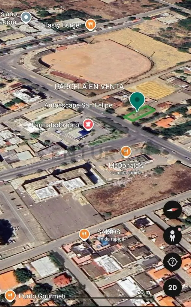 Parcela terreno avenida independencia, zona comecial alta revalorizacion. Coro - 7