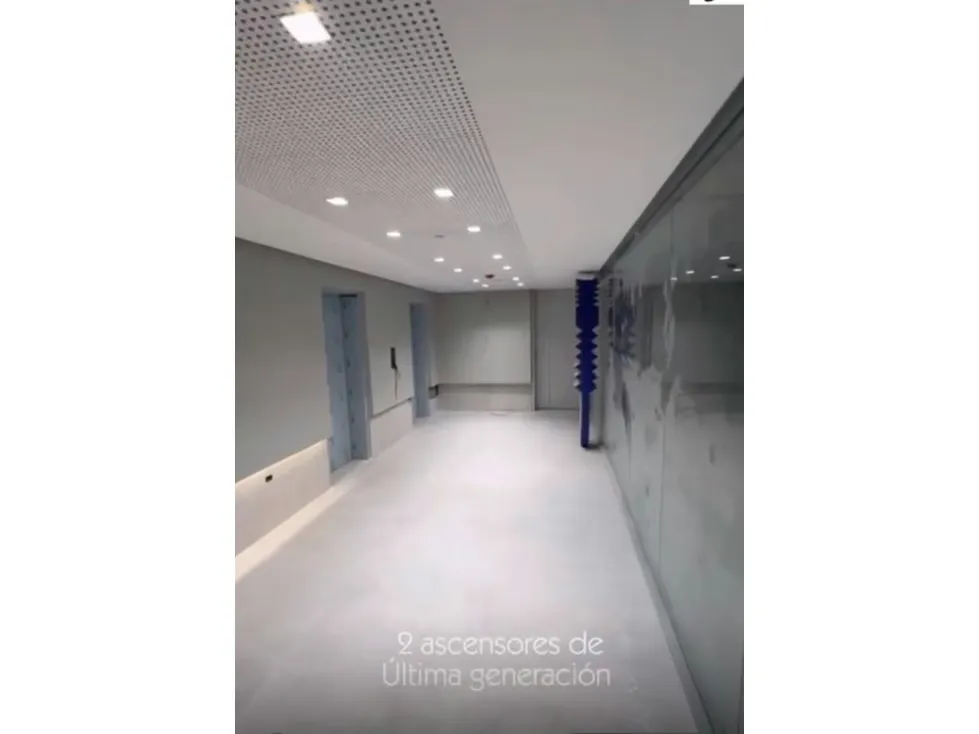 Vendo oficina obra gris 224m2 edificio nuevo Las Mercedes 2879 - 9