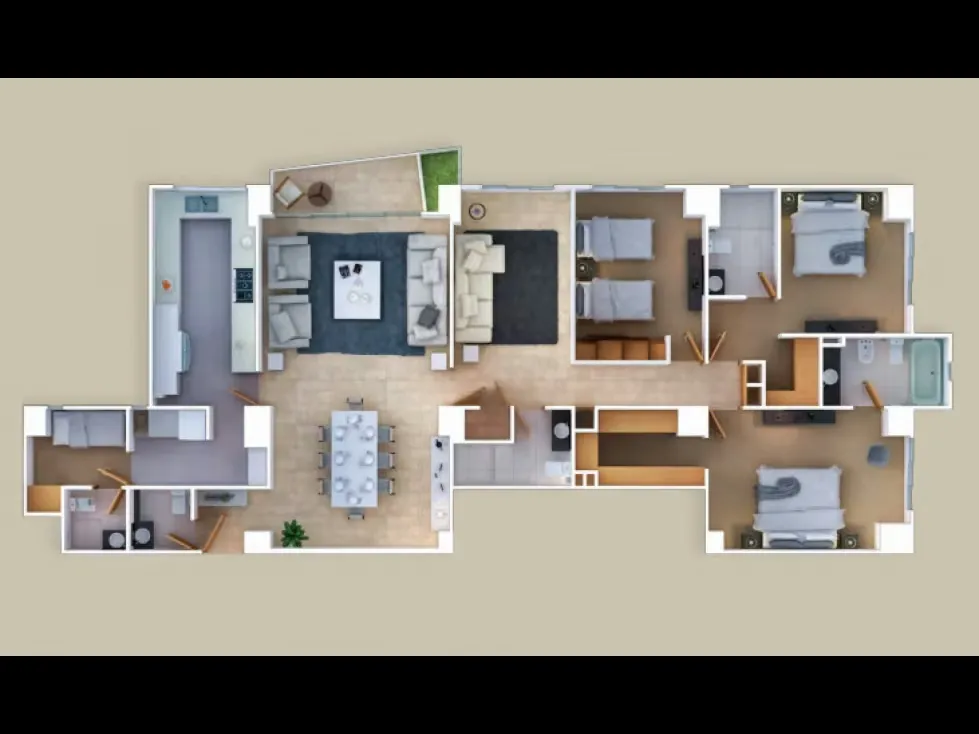 VENTA APARTAMENTO 201m2(153B), URB. MACARACUAY, MPIO SUCRE,CARACAS, - 2