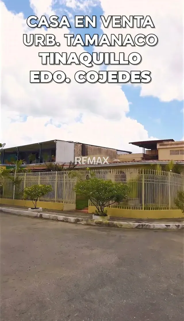 CASA EN VENTA TINAQUILLO ¨-COJEDES URB TAMANACO