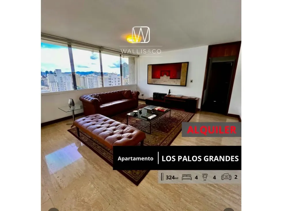 Apt Los Palos Grandes 324mt/4h-4b-2p