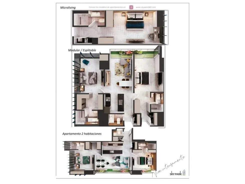 Se vende Apto Suite 117m² Financiado 1h/1b Las Mercedes - 2