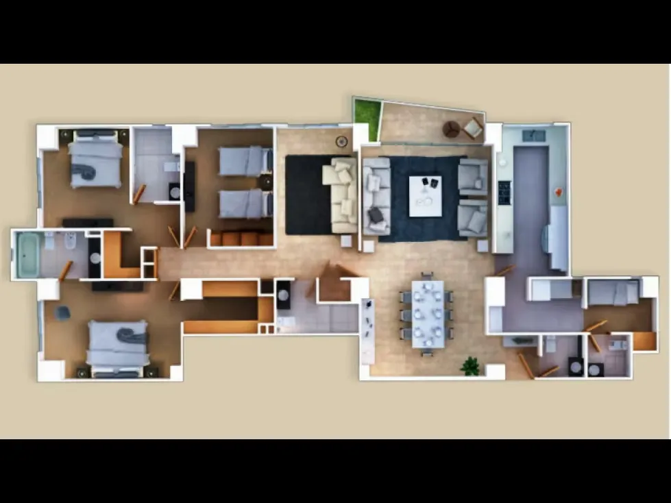 VENTA APARTAMENTO 201m2(152B), URB. MACARACUAY, MPIO SUCRE,CARACAS, - 2