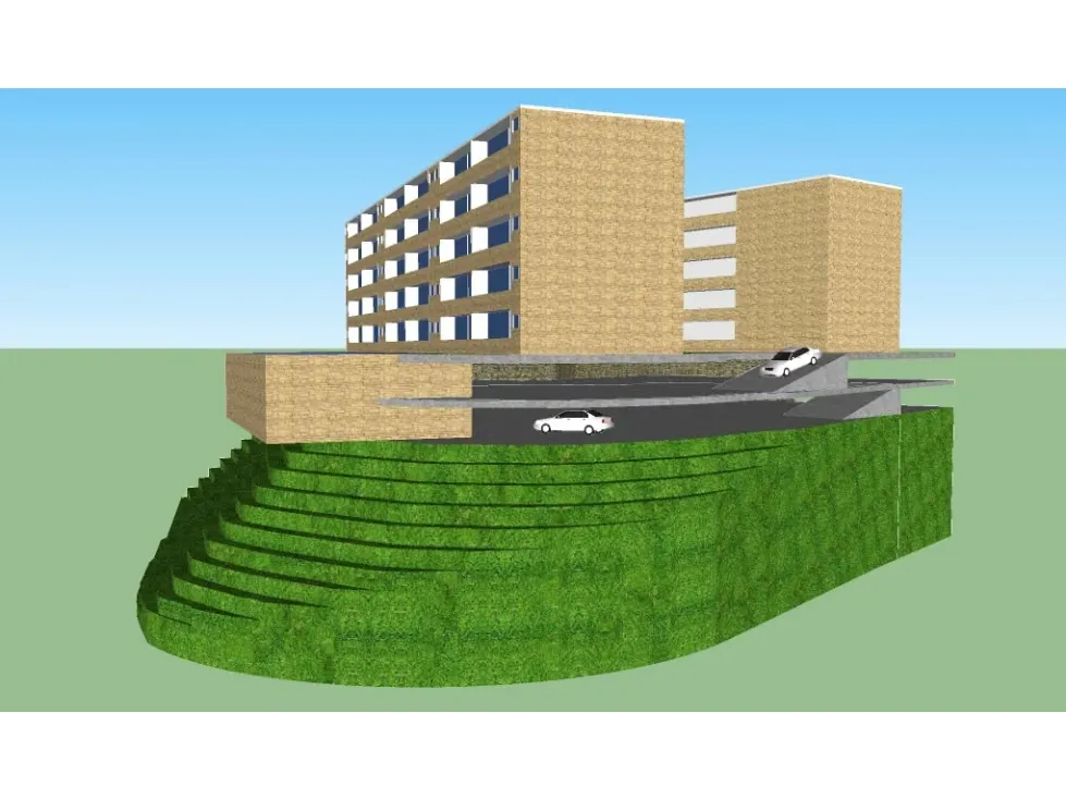 TERRENO CON PROYECTO EDIFICIO RESIDENCIAL 4085 M2 ACEPTA CREDITO