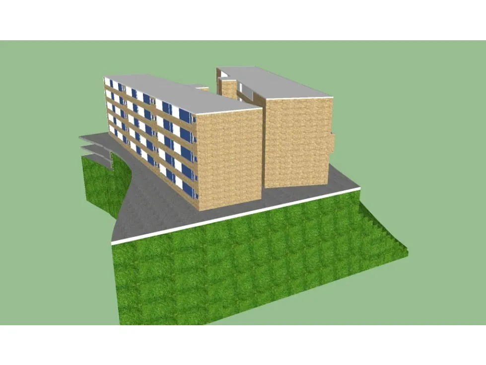 TERRENO CON PROYECTO EDIFICIO RESIDENCIAL 4085 M2 ACEPTA CREDITO - 12