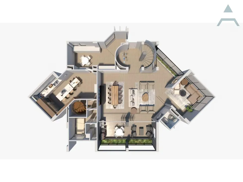 Se vende Apto Duplex 390m² 4h+s/5b+s/6p La Castellana - 12