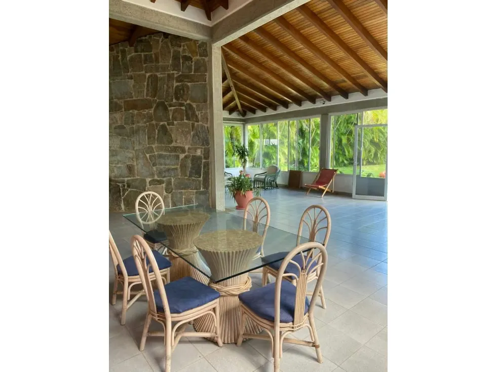 CASA TIPO POSADA RIO CHICO, 850M2 CONS, 1600 M2 TERRENO+Z.VERDE - 10
