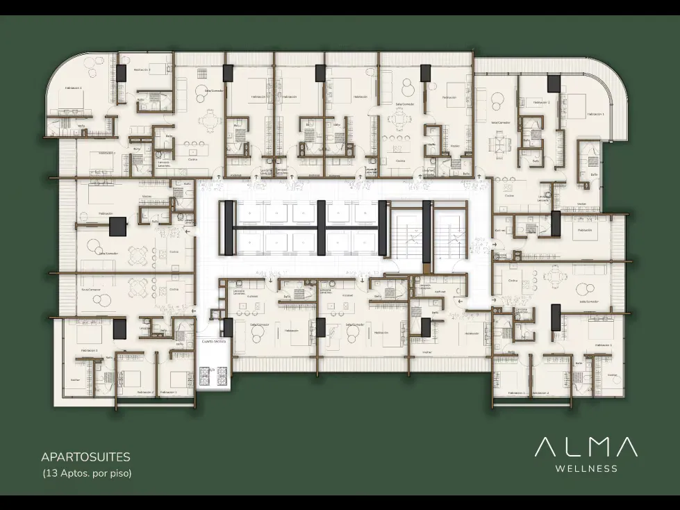 VENTA DE APARTAMENTO CON FINANCIAMIENTO, 140m², ALMA WELLNESS - 10