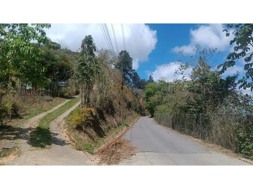 Se vende terreno 2.720m2 Sabaneta-El Hatillo 9848 - 2