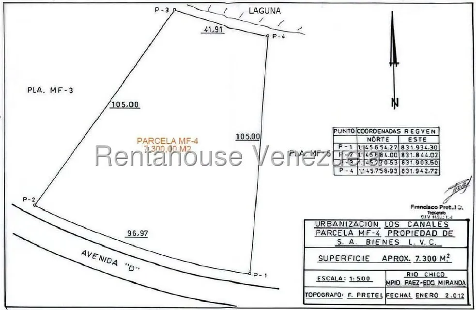 Terreno (Residencial) en Venta en Los Canales de Rio Chico, Miranda - 7