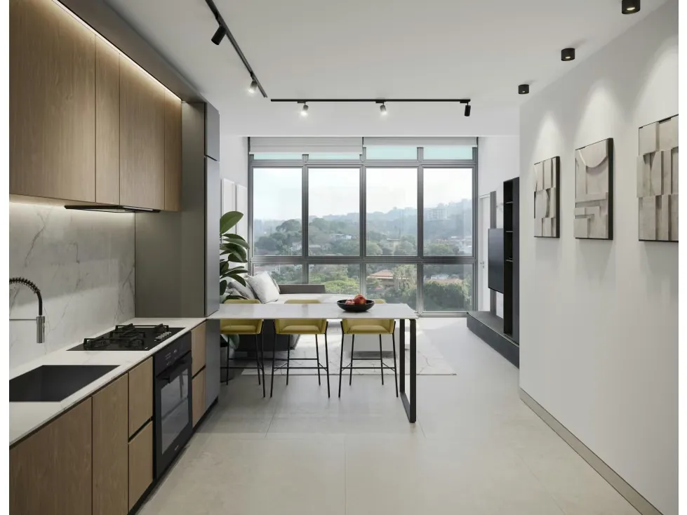 VENTA DE APARTAMENTO DE LUJO 110m2, LAS MERCEDES, BARUTA, CARACAS - 4