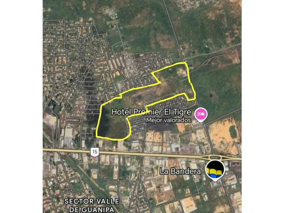 Se vende terreno de 20 héctareas/àrea urbana. El Tigre