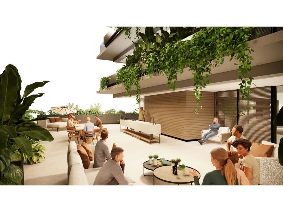 Altamira Norte. En venta apartamento PB en obra blanca - 2