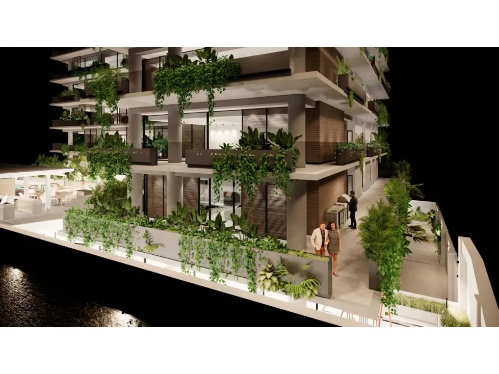 Altamira Norte. En venta apartamento PB en obra blanca - 4