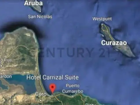 Amplio Hotel en la Vela De Coro, A orilla de playa costas del Estado Falcón