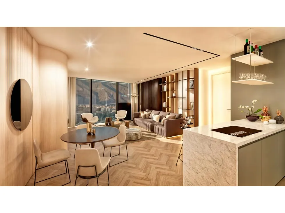 Se vende Apto 123m² Financiado 2h/2.5/b +Terraza Las Mercedes